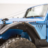 Расширители колесных арок передние Jeep Wrangler JL/Gladiator JT 18-22 Fab Fours JK1006-1