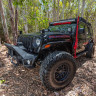 Передний бампер под лебедку Jeep Gladiator JT/Wrangler JK/JL 07-23 Trailline Stubby Go Rhino 230111T