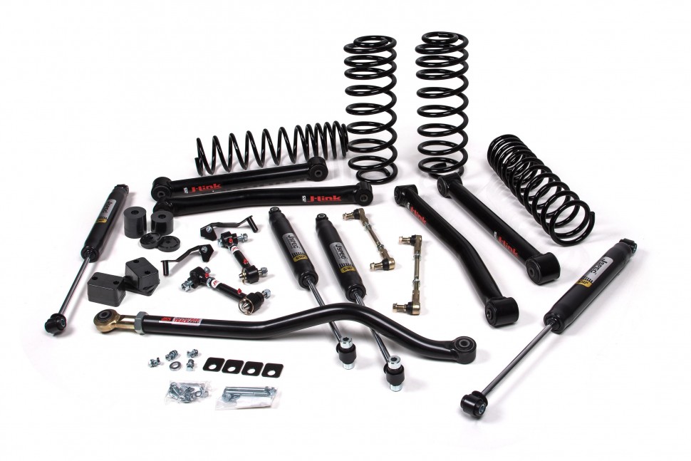 Лифт кит подвески 2.5" J-Venture Jeep Wrangler JL 20-22 4Door с амортизаторами Jspec JKS JSPEC162K