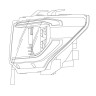 Комплект передних фар Toyota Tundra/Sequoia 07-17 NOVA-Series AlphaRex 880747