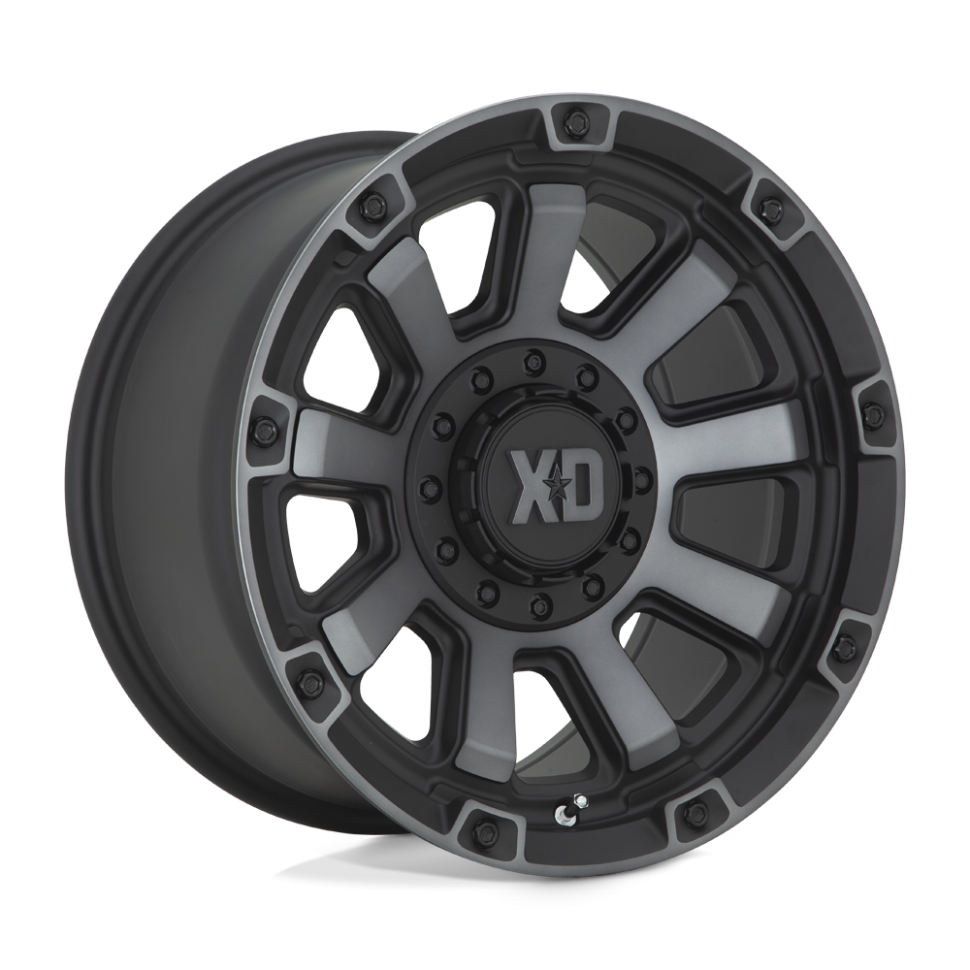 Колесный диск XD Wheels Gauntlet Satin Black W/Gray Tint 20x10 ET-18 XD85221035418N