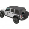 Мягкая крыша софт топ Jeep Wrangler JK 07-18 4 Door (Granite Grey Twill) Trektop Bestop 5486370