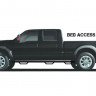 Боковые трубные пороги Chevrolet Silverado/GMC Sierra 2500/3500 17-19 Crew Cab Podium LG & SS N-FAB HPC17104CC-6-SS