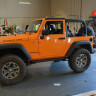 Пороги Jeep Wrangler JK 07-18 2Door DV8 Offroad SRSOTB-02