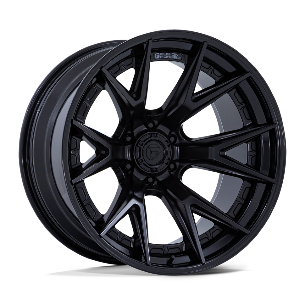 Колесный диск Fuel Off Road Catalyst Matte Black W/Gloss Black Lip 20x9 ET+1 FC402MX20906301