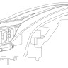 Комплект передних фар Infinity Q60/G37 08-15 Coupe NOVA-Series AlphaRex 881985