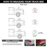 Крышка багажника складная мягкая Dodge Ram 1500/2500/3500 09-25 8' Trifecta 2.0 Extang 92435