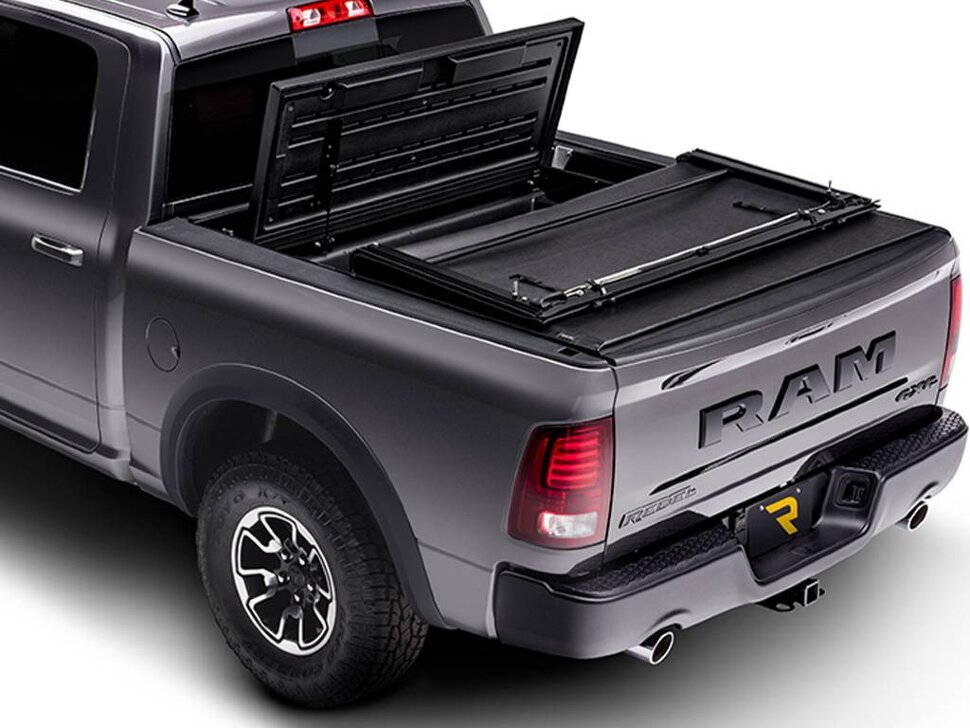 Крышка багажника складная мягкая Dodge Ram 1500/2500/3500 09-25 8' Deuce TruXedo 748901