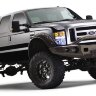 Расширители колесных арок Ford F-250/F-350 08-10 перед 2шт. Cut Out Bushwacker 20047-02