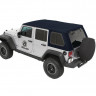 Мягкая крыша софт топ Jeep Wrangler JK 07-18 4 Door (Navy Blue Twill) Trektop Bestop 5486369