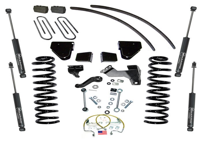 Лифт комплект подвески 6" Ford F-250/F-350 08-10 (Shadow Shocks) Superlift K856