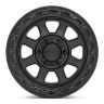 Колесный диск KMC Wheels Chase Satin Black W/Gloss Black Lip 17x9 ET KM54879050700