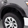 Расширители колесных арок Nissan Titan XD 16-22 6'7" к-кт 2шт перед Pocket Style Bushwacker 70017-02