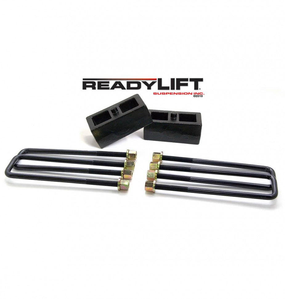Набор задних проставок под рессоры 2" Chevrolet Silverado/GMC Sierra 2500/3500 11-22 ReadyLift 66-3112