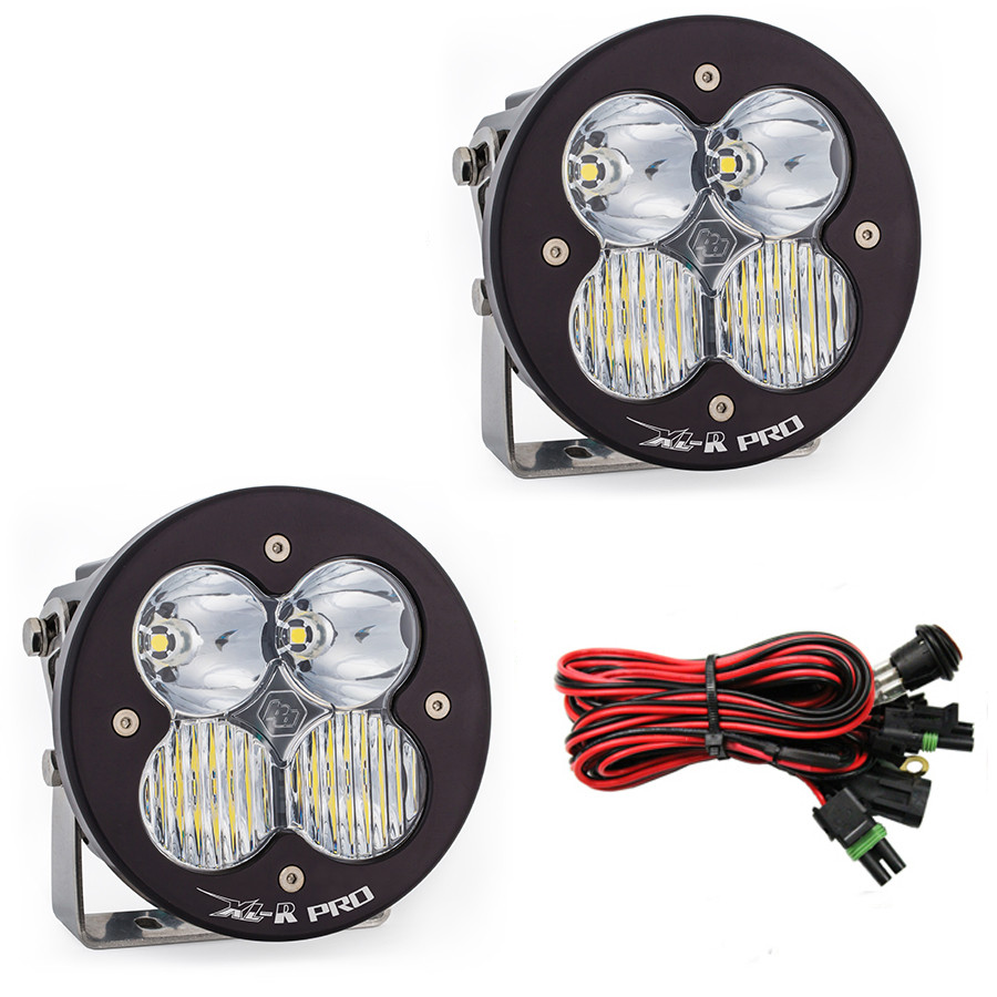 Дополнительные LED фары 5.24"x5.24" Водительский/Комбо свет (пара) XL-R Pro LED Light Baja Designs 537803