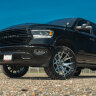 Колесный диск Fuel Off Road Catalyst Matte Black W/Gloss Black Lip 20x9 ET+1 FC402MX20906801