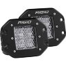 Комплект дополнительных Led фар скрытого монтажа 3x3" Flood/Diffused D-Series Rigid Industries 212513