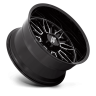Колесный диск Moto Metal Stinger Gloss Black Machined 20x9 ET+18 MO809BD20903518