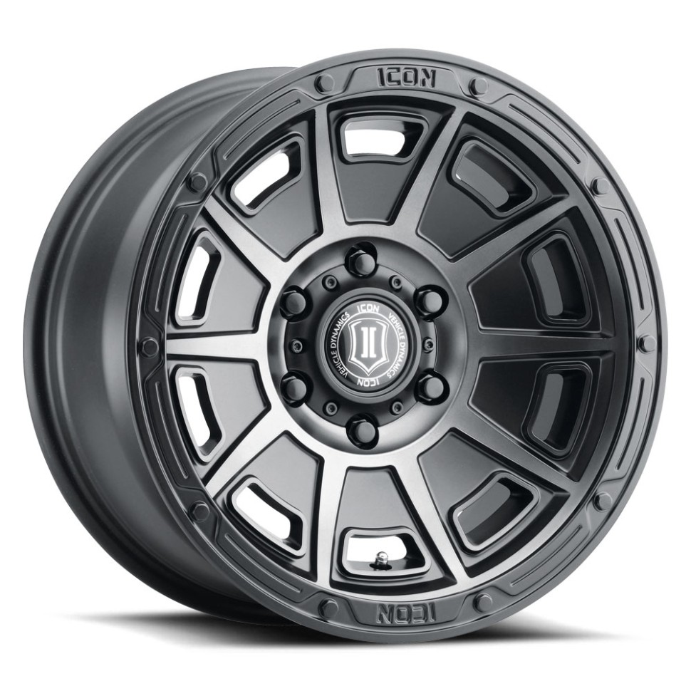 Колесный диск Icon Vehicle Dynamics Victory Smoked Satin Black 17x8.5 ET 3017859447SSBT