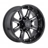 Колесный диск Black Rhino Sierra Gloss Black W/Milled Spokes 18x9 ET+12 1890SRA126120B67