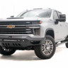 Передний бампер Black Steel Elite Chevrolet Silverado 2500/3500 15-19 Fab Fours CH14-Q3061-1