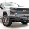 Передний бампер Black Steel Elite Chevrolet Silverado 2500/3500 15-19 Fab Fours CH14-Q3061-1