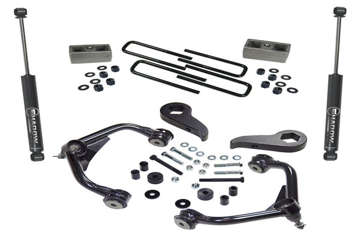Лифт комплект подвески 3" Chevrolet Silverado 2500/3500 11-19 (Shadow Shocks) Superlift K1010