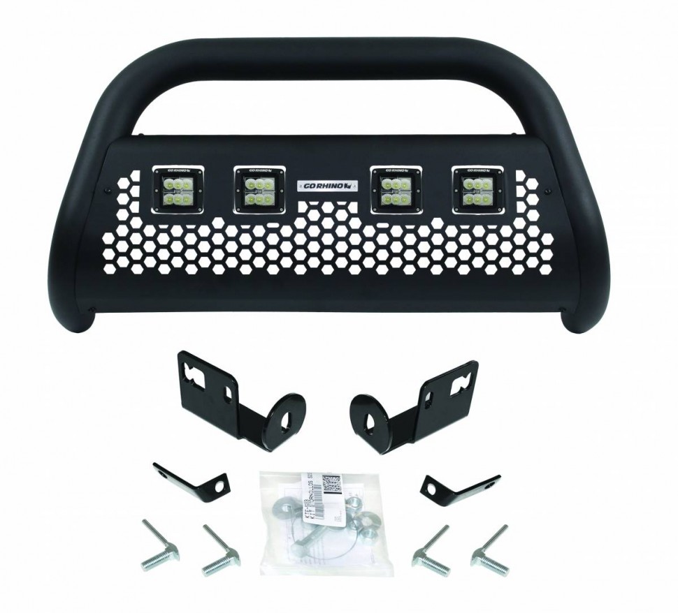 Кенгурятник с креплениями Toyota Tundra/Sequoia 07-22 RC2 LR Go Rhino 55534LT