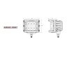 Комплект дополнительных Led фар 3x4" Spot DSS Rigid Industries 862213