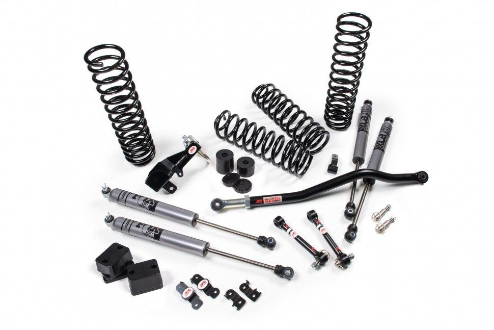 Лифт кит подвески 3.5" J-Venture Jeep Wrangler JK 07-18 4Door с амортизаторами FOX 2.0 Performance JKS JSPEC100KFP