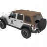 Мягкая крыша софт топ Jeep Wrangler JK 07-18 4 Door (Tan Twill) Trektop Bestop 5486371