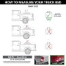 Крышка багажника складная Dodge Ram 1500 09-23 5'7" Solid Fold ALX Extang 88425