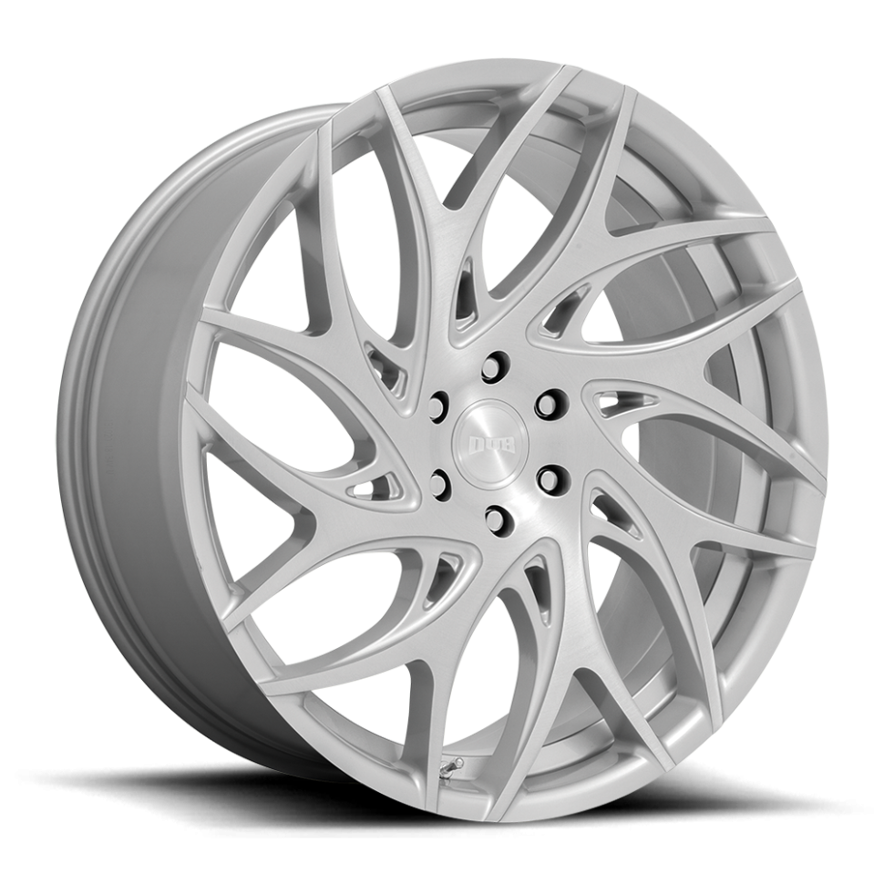 Колесный диск DUB Wheels G.O.A.T S261 Silver Brushed 20x9 ET+35 S261209075+35