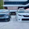 Комплект передних фар Toyota Sienna 11-20 NOVA-Series AlphaRex 880768