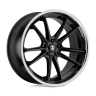 Колесный диск Asanti Wheels Sigma Gloss Black W/Chrome Lip 20x9 ET+35 ABL23-20905635BK