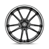 Колесный диск Asanti Wheels Sigma Gloss Black W/Chrome Lip 20x9 ET+35 ABL23-20905635BK
