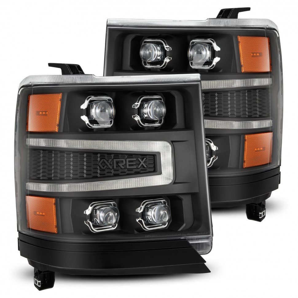Комплект передних фар Chevrolet Silverado 1500 16-18 NOVA-Series AlphaRex 880237
