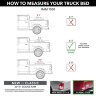 Крышка багажника складная Dodge Ram 1500/2500/3500 09-25 6'4" Solid Fold ALX Extang 88430