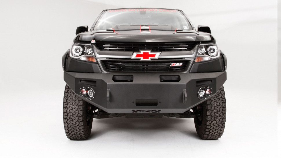 Передний бампер Premium Chevrolet Colorado 15-19 Fab Fours CC15-H3351-1