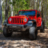 Передний полноразмерный бампер под лебедку Jeep Gladiator JT/Wrangler JK/JL 07-23 Trailline Go Rhino 230121T