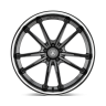 Колесный диск Asanti Wheels Sigma Gloss Black W/Chrome Lip 20x9 ET+35 ABL23-20901235BK