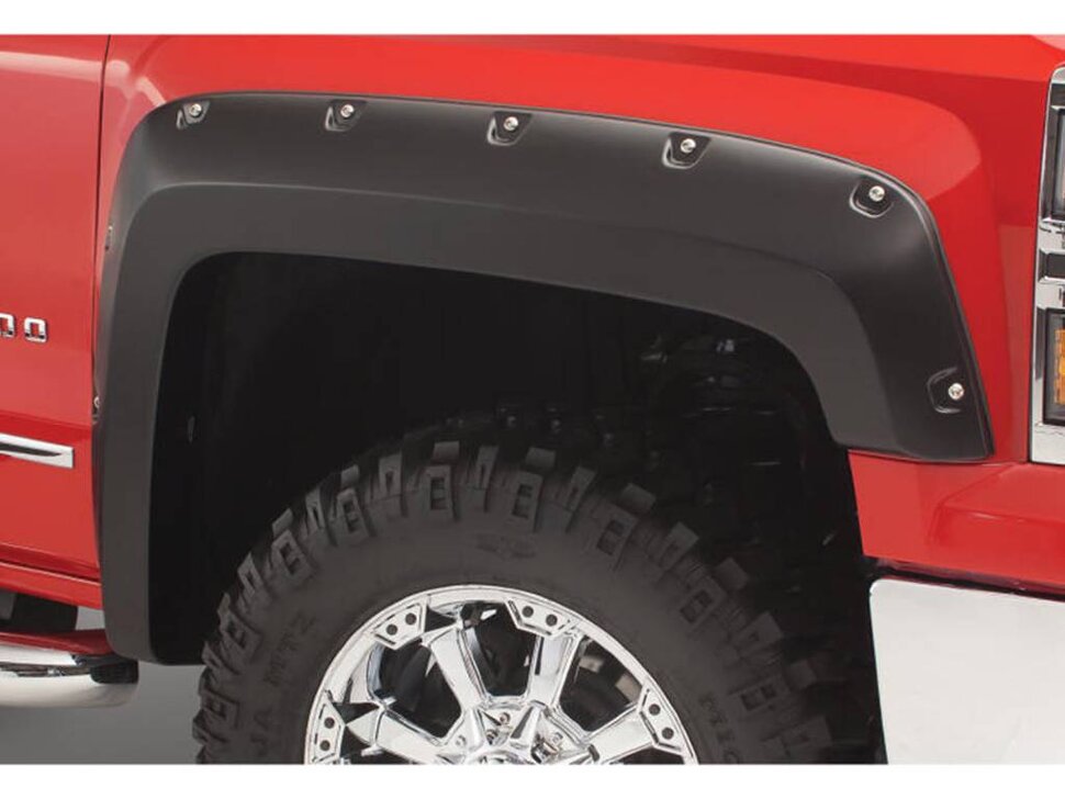Расширители колесных арок GMC Sierra 1500 19-25 перед 2шт. Pocket Style Bushwacker 40115-02