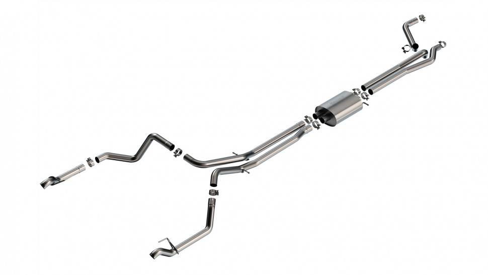 Выхлопная система Chevrolet Silverado/GMC Sierra 1500 19-22 Borla 140778