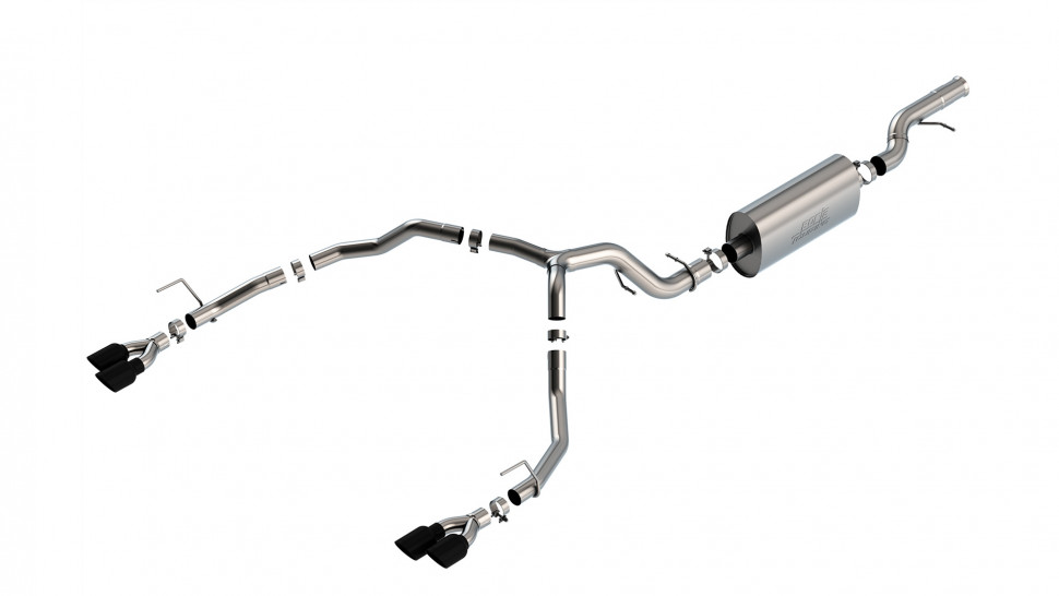 Выхлопная система Chevrolet Tahoe/GMC Yukon 21-22 Borla 140858BC