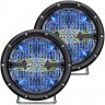 Дополнительные led фары 6" Водительский свет синяя подсветка (пара) 360-Series Rigid Industries 36207