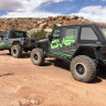 Пороги Jeep Wrangler JK 07-18 4Door DV8 Offroad SRSOTB-04