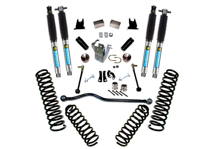 Лифт комплект подвески 4" Jeep Wrangler JK 07-18 4 Door (Bilstein Shocks) Superlift K928B