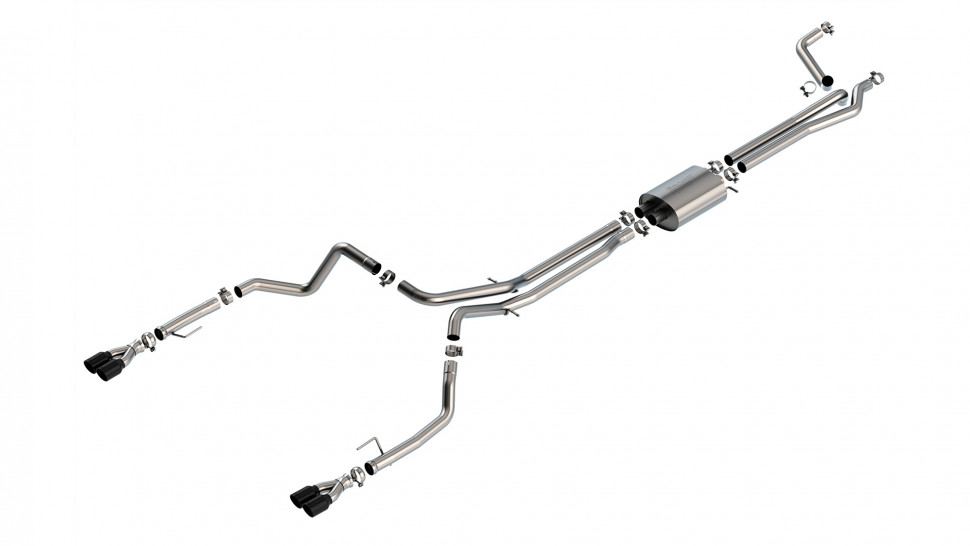 Выхлопная система Chevrolet Silverado/GMC Sierra 1500 19-22 Borla 140779BC
