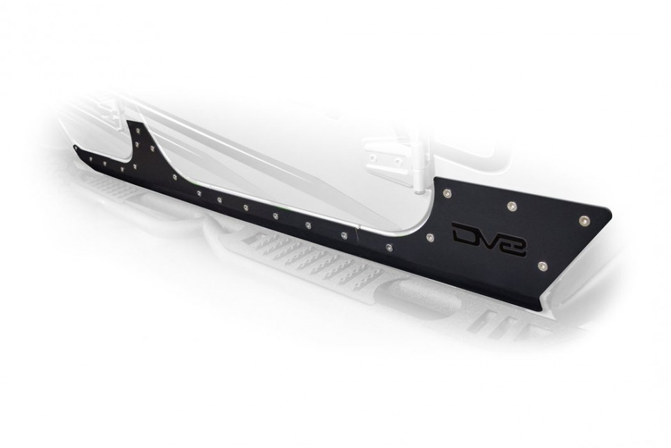 Защитные накладки на пороги Jeep Wrangler JK 07-18 2Door/4Door DV8 Offroad SRSOTB-05