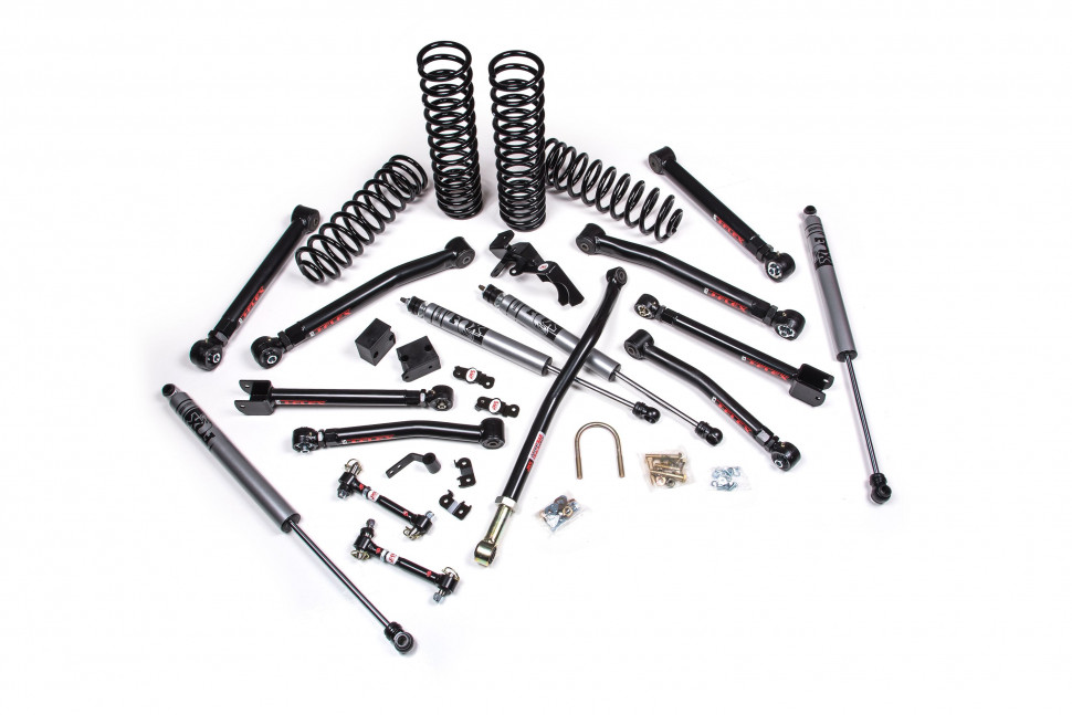 Лифт кит подвески 2.5" J-Krawl Jeep Wrangler JK 07-18 2Door с амортизаторами FOX с резервуаром JKS JSPEC150KFR